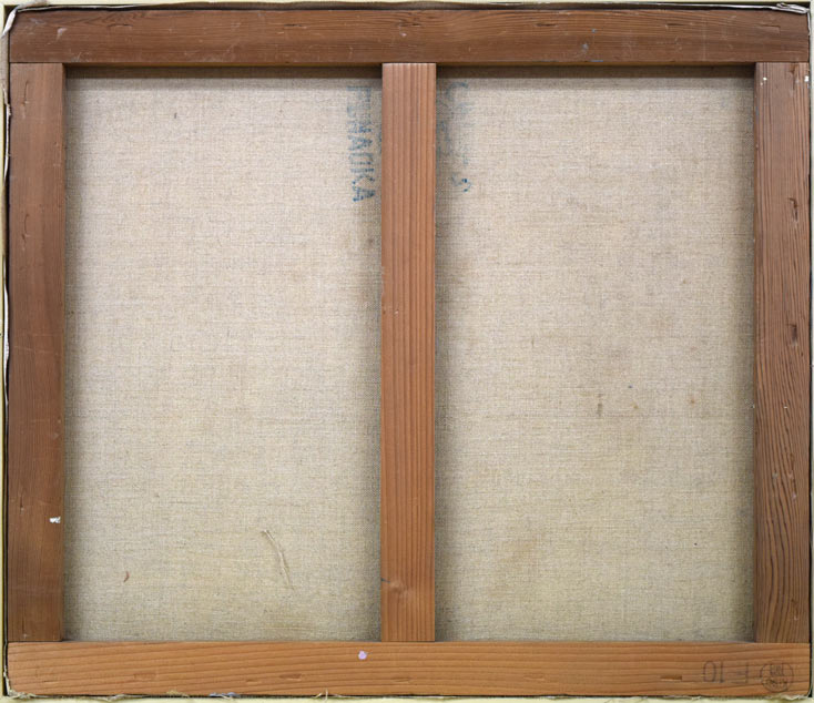 遠藤ミマン作 昭和45年作 パリーのケーキ屋さん 絵画 アンティーク 年代物