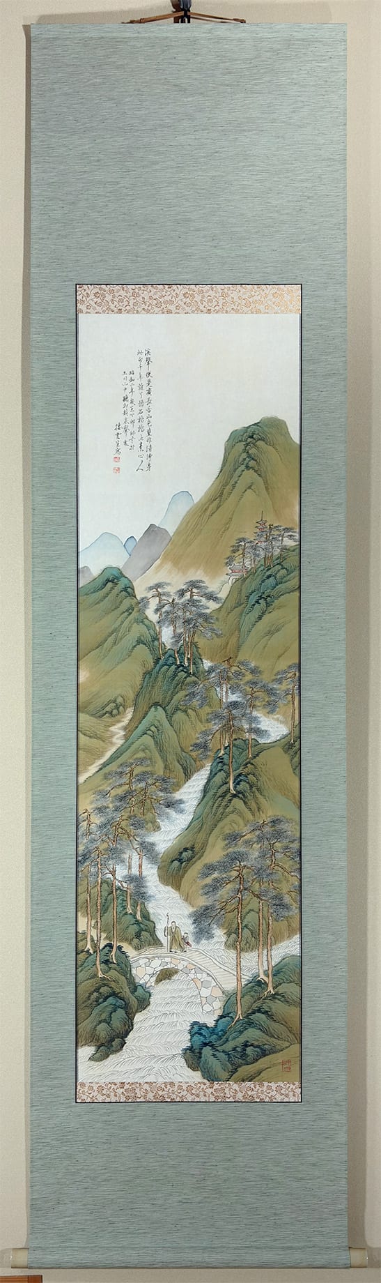 青緑山水｜新・古美術 高美堂（こうびどう）｜掛軸販売・通販・買取