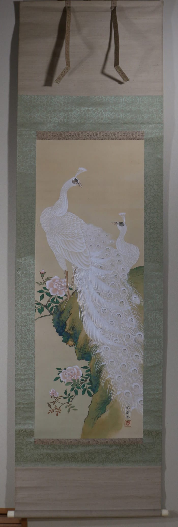 白孔雀｜新・古美術 高美堂（こうびどう）｜掛軸販売・通販・買取