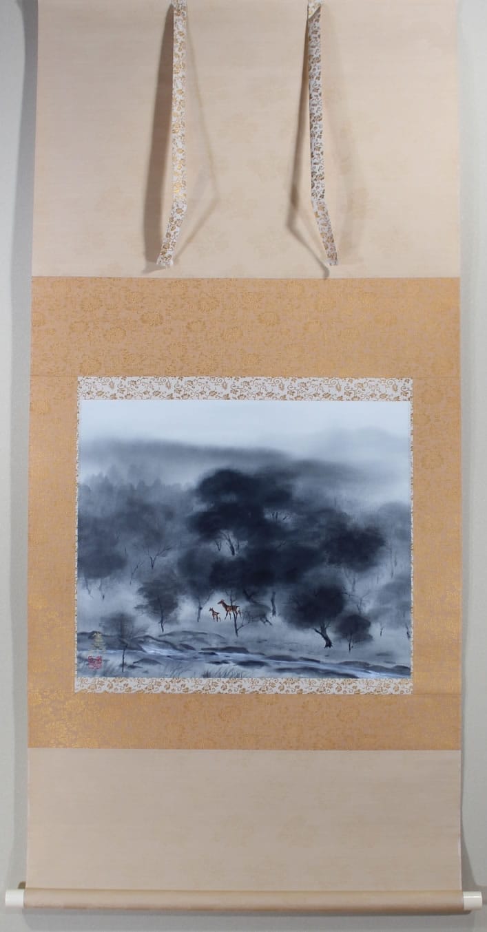 水墨山水｜新・古美術 高美堂（こうびどう）｜掛軸販売・通販・買取