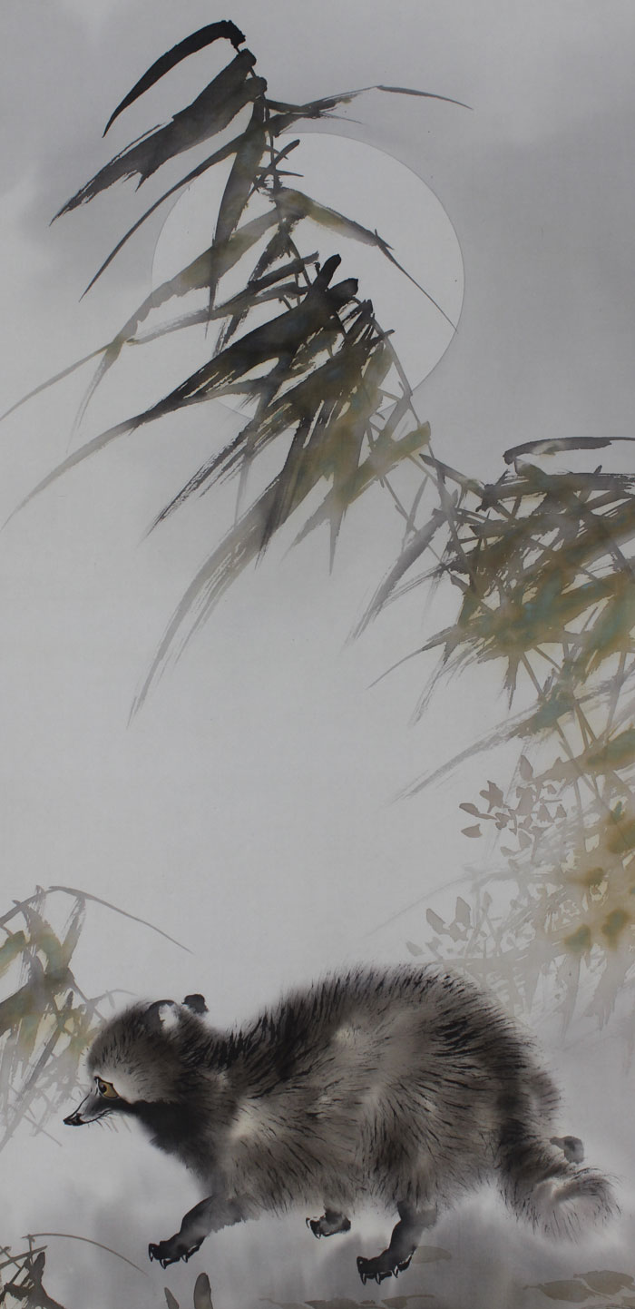 月下野狸｜新・古美術 高美堂（こうびどう）｜掛軸販売・通販・買取