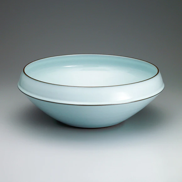 中野月白瓷鉢(福島 善三)｜ギャラリージャパン