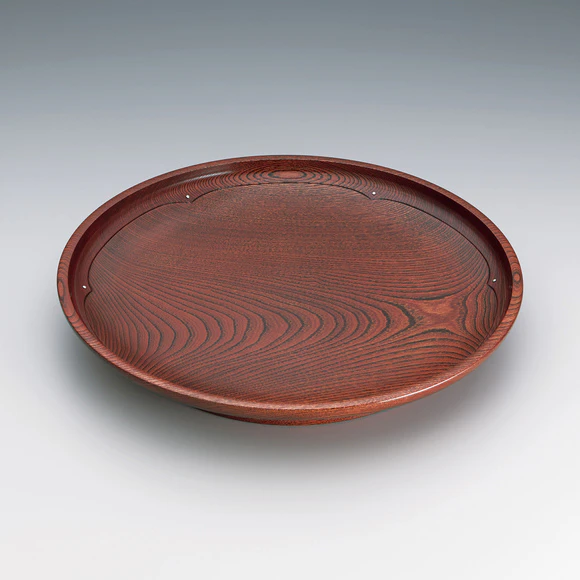 人間国宝 川北良造 丸盆 【公式通販】