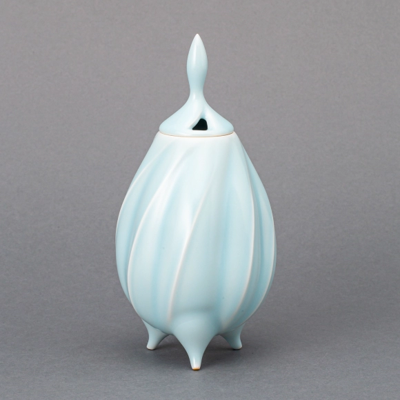 青磁壺(神農 巌)｜ギャラリージャパン