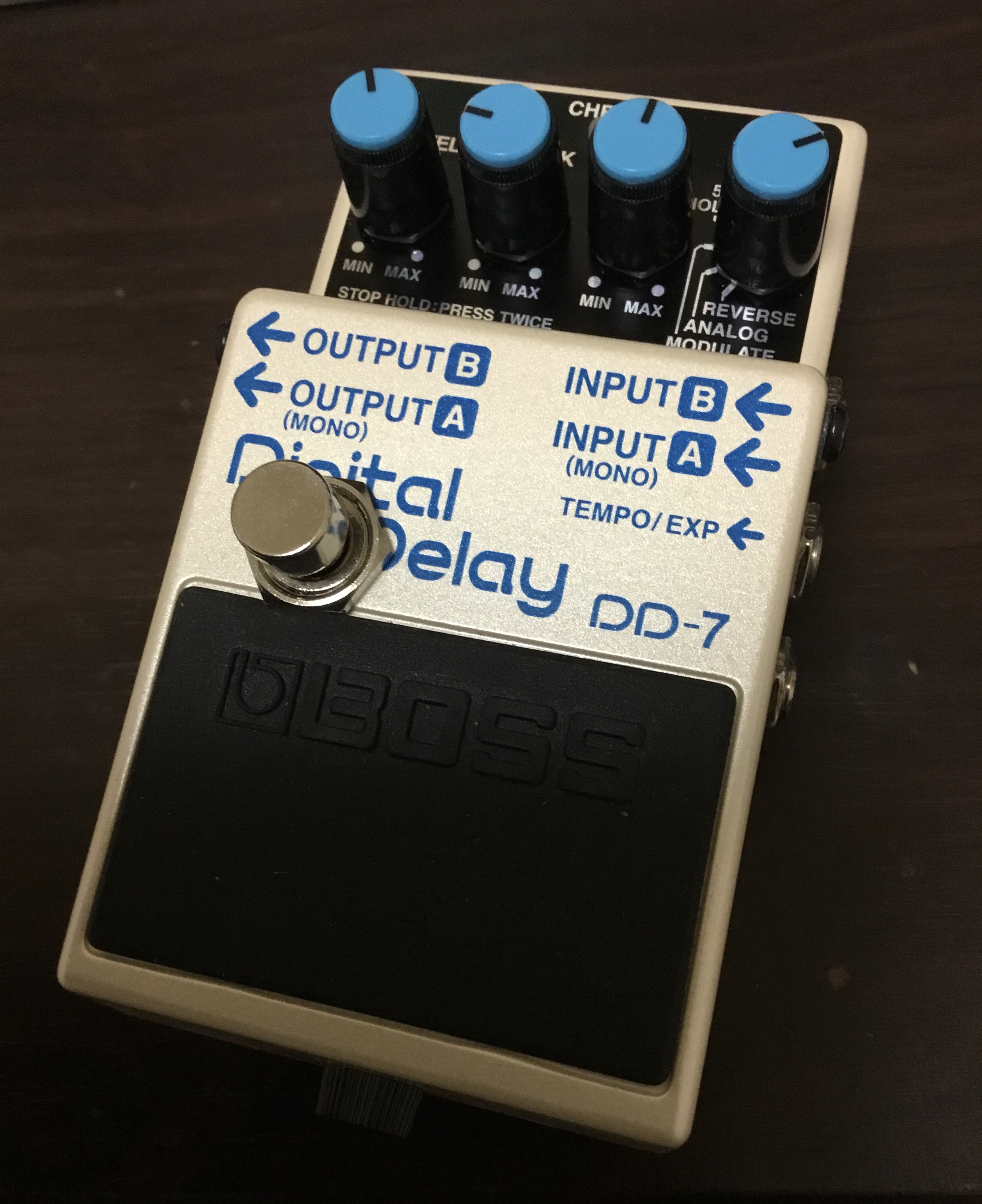 BOSS DD-7 タップテンポスイッチmod – Kouki Miura Official