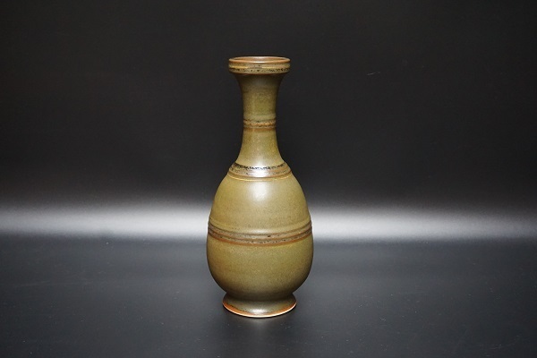 Y2524 桑名 萬古焼 清香堂造 加賀月華 萬古交趾写 水滴 ma ten Y2524