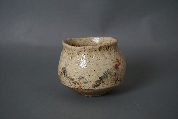 市江鳳造 志野塩筒 茶碗】: Journal of FUJII KOUNDO