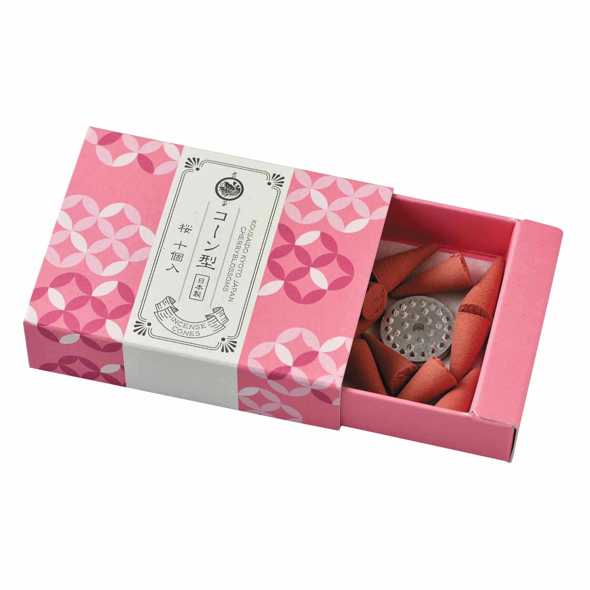 お香コーン型10個入り 桜 – 香彩堂WEBショップ