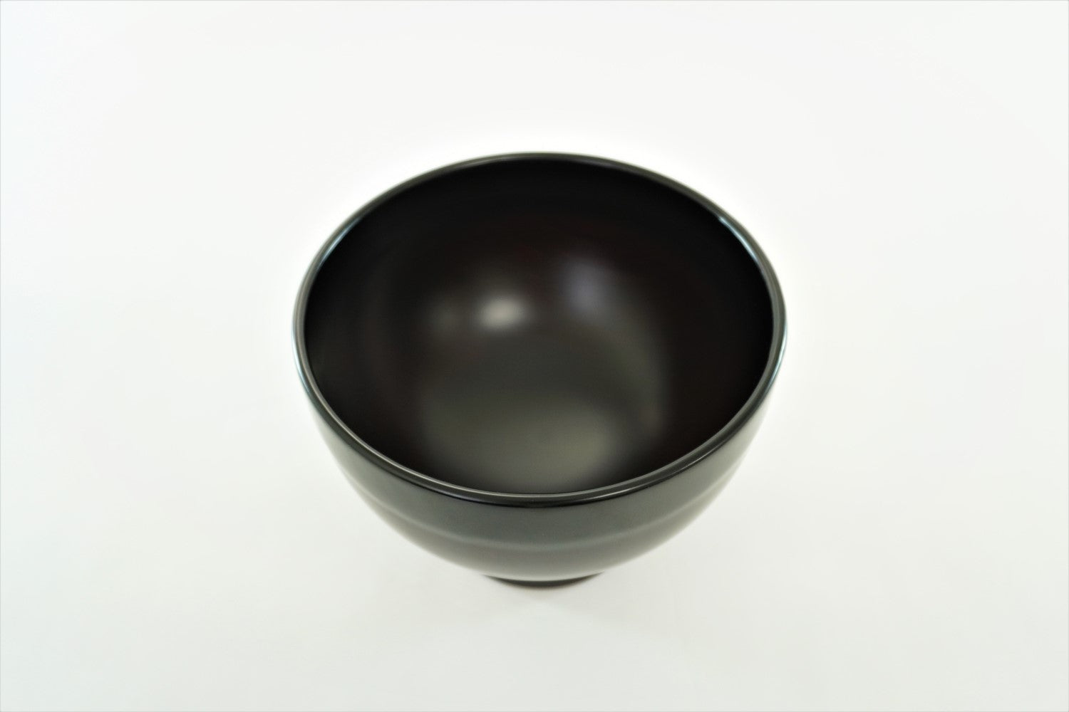 越前 端布合鹿椀 黒溜木地呂 – 漆器 高翆