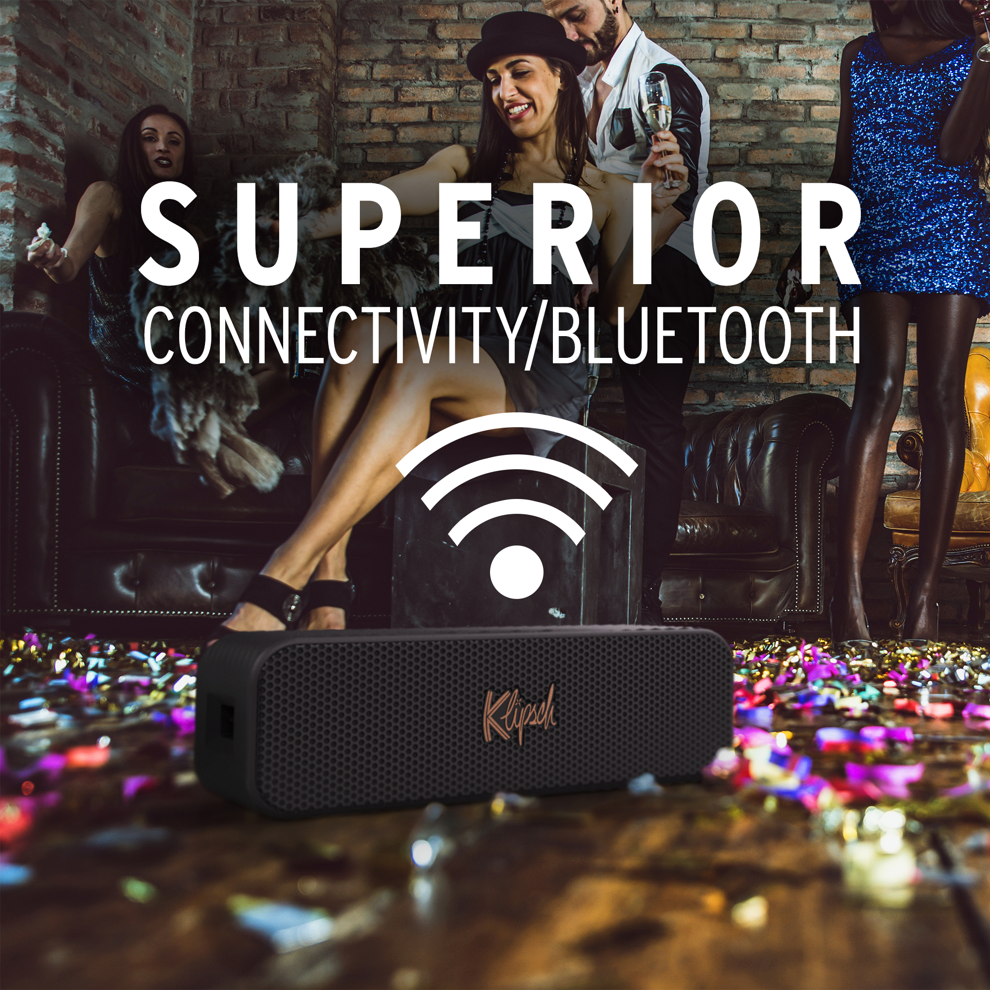 Klipsch | Detroit Portable Bluetooth Speaker