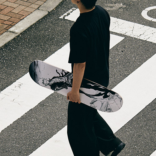 BLEACH Klub Outside会員限定スケートボードデッキC BLEACH Klub