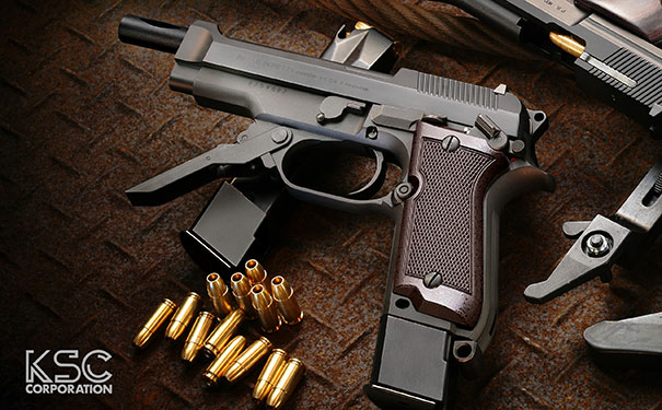 KSC M93R-II ヘビーウェイトモデル サイレンサーメタルストック セット