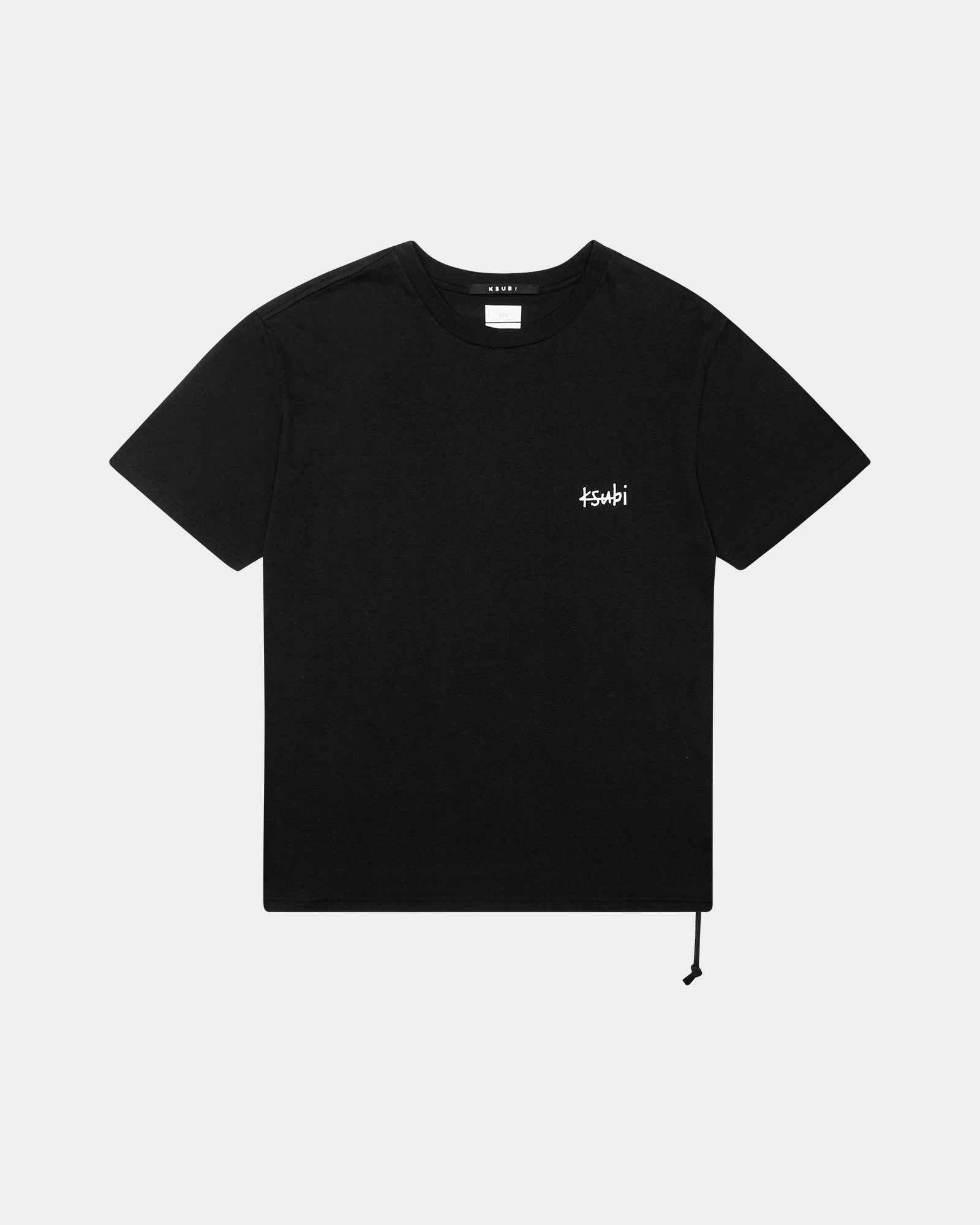 All Day Biggie Short Sleeve Mens T-Shirt - Jet Black | Ksubi ++