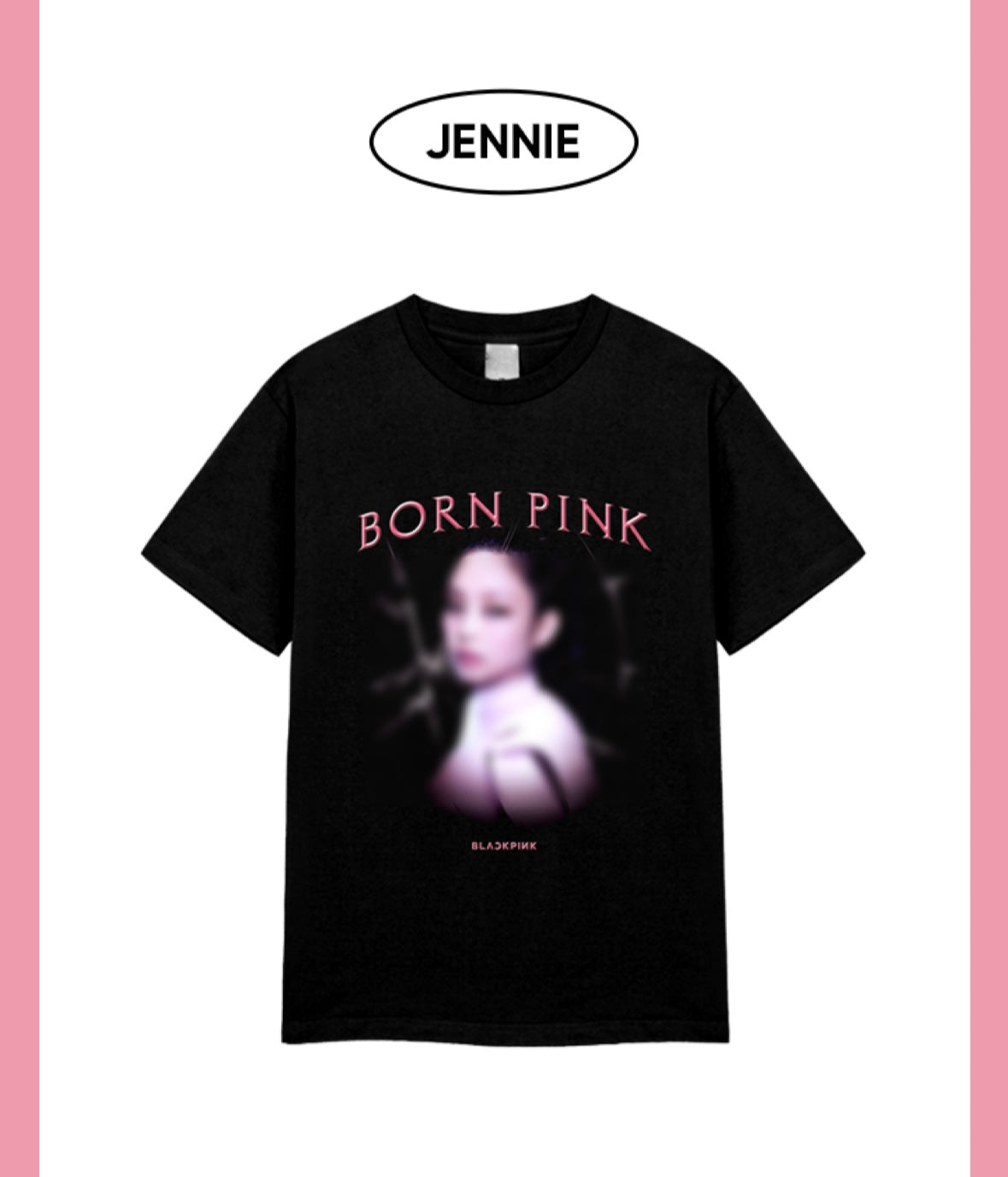 BLACKPINK BORNPINK Tシャツ TYPE1 ジェニ jennie Blackpink Jennie