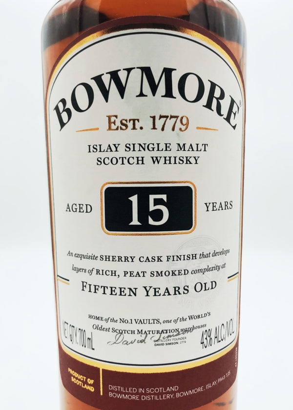 ボウモア 15年 シェリーカスク – 九郎助商店