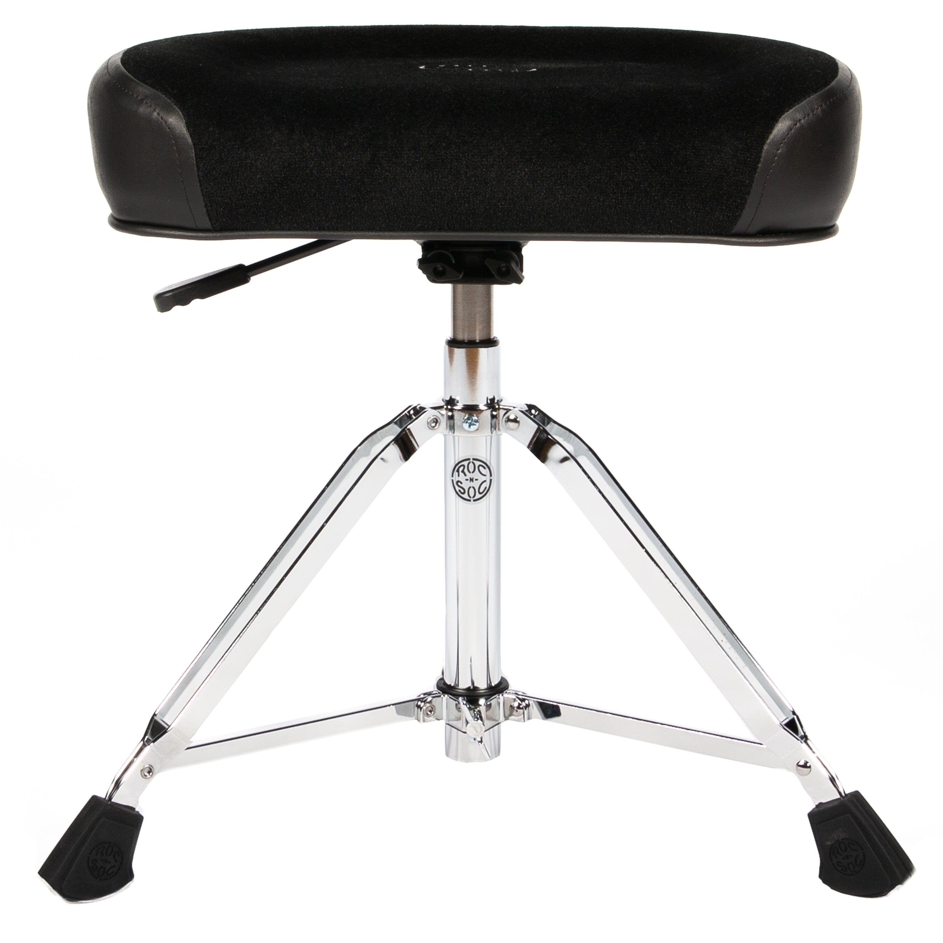 Roc-N-Soc Nitro Square Throne - Black W/ BACKREST – Kraft Music
