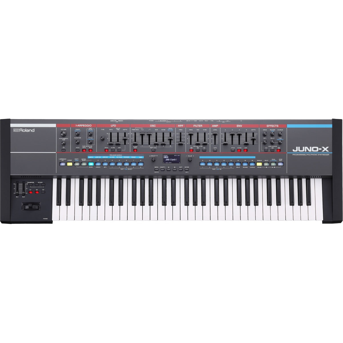 Roland Juno-X 61-Key Programmable Polyphonic Synthesizer – Kraft Music