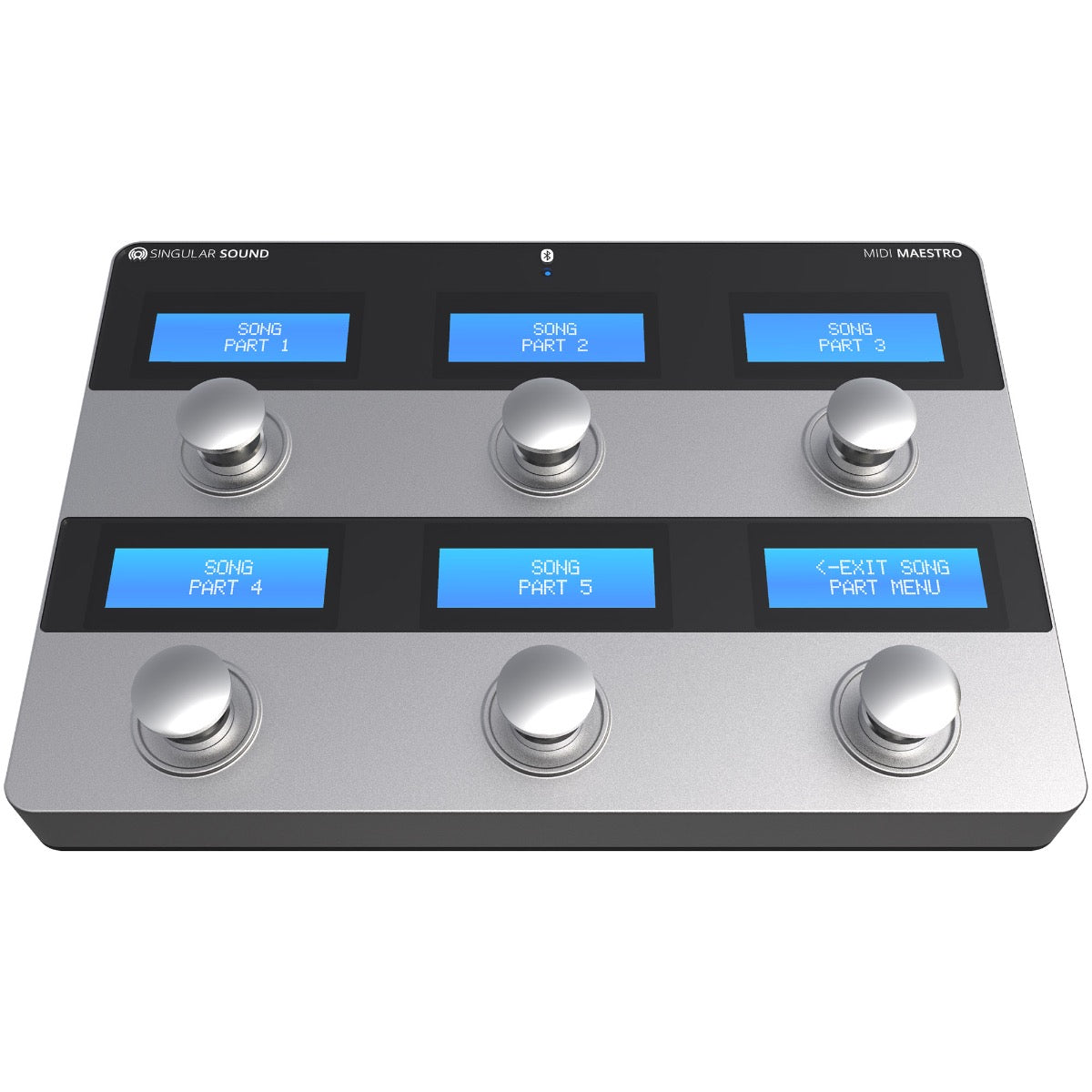 Singular Sound MIDI Maestro 6-Button MIDI Footswitch Controller