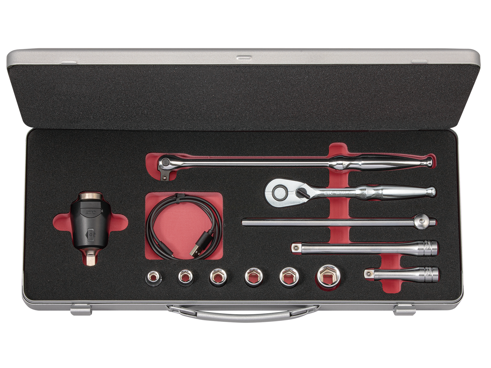 9.5sq.ソケットレンチセット トルクルモデル[12点] | KTCツール