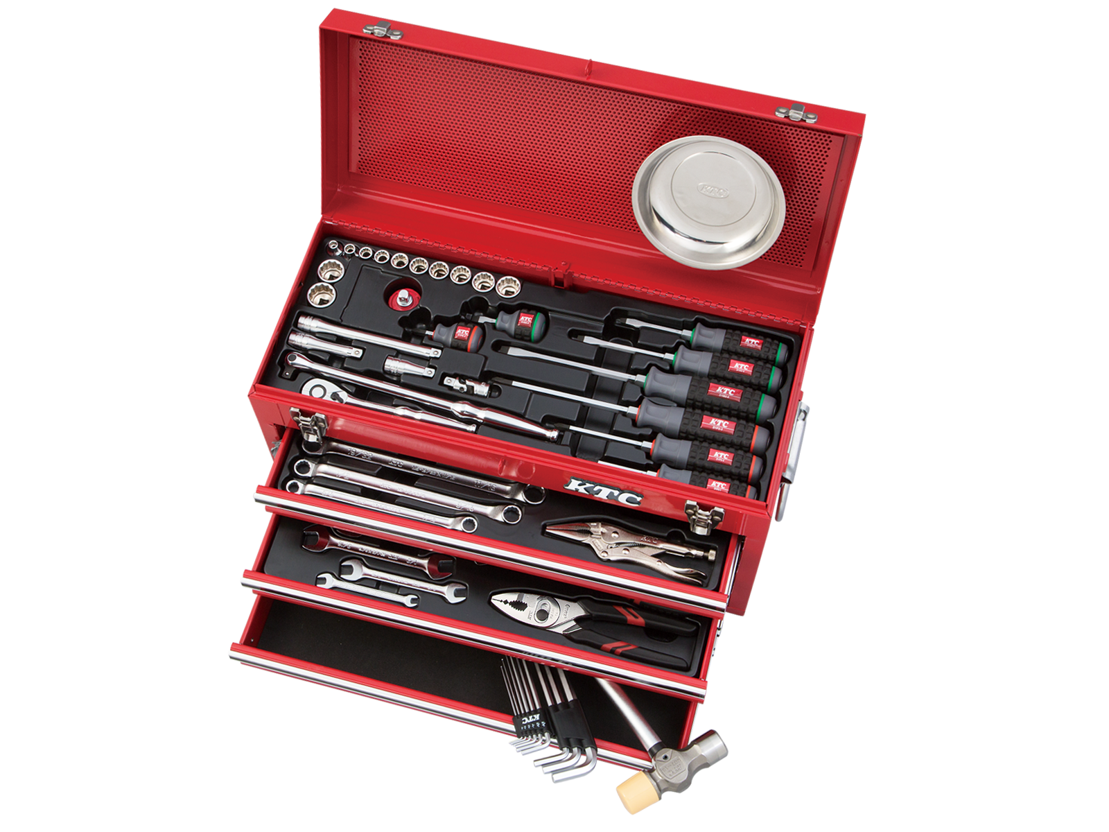 2022SKセール限定品】9.5sq.工具セット（チェスト）［54点］ | KTC