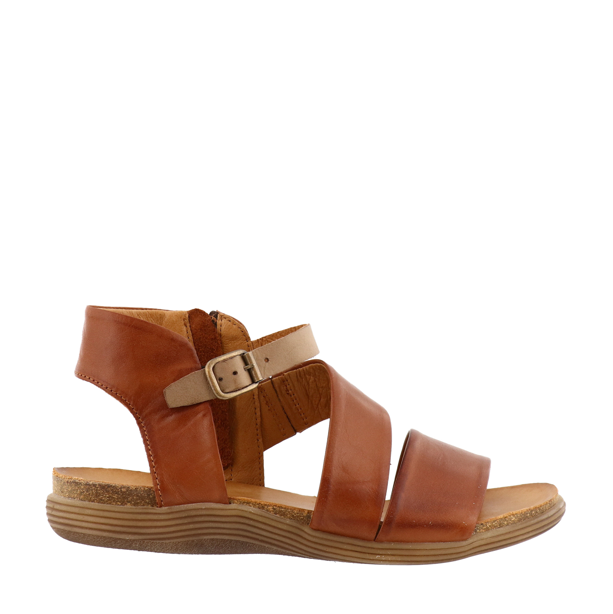 Miz Mooz Meadow Cross Strap Sandal - Kunitz Shoes