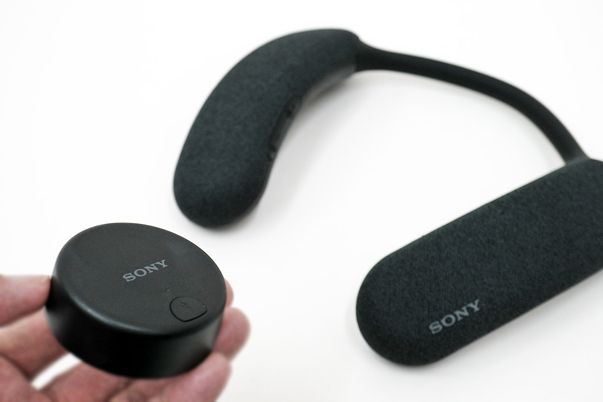 ネックバンドスピーカー HT-AN7(BRAVIA Theatre U)を使って、テレビで