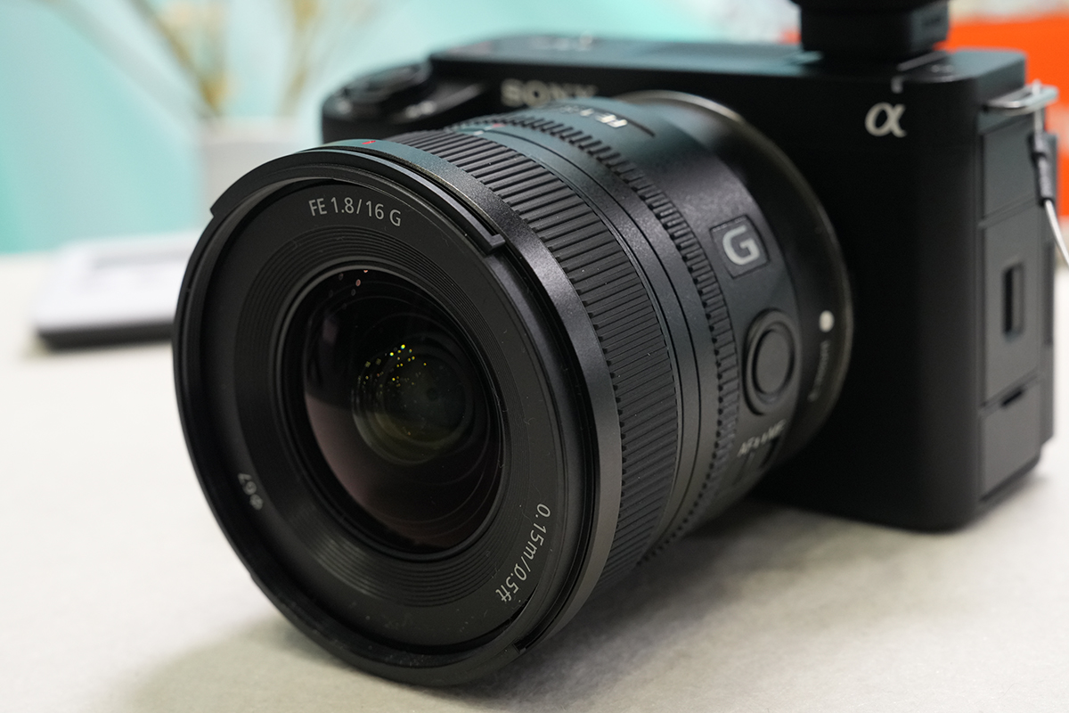 ソニーデジタル一眼カメラαEマウントレンズ FE 16mm F1.8 G「SEL16F18G