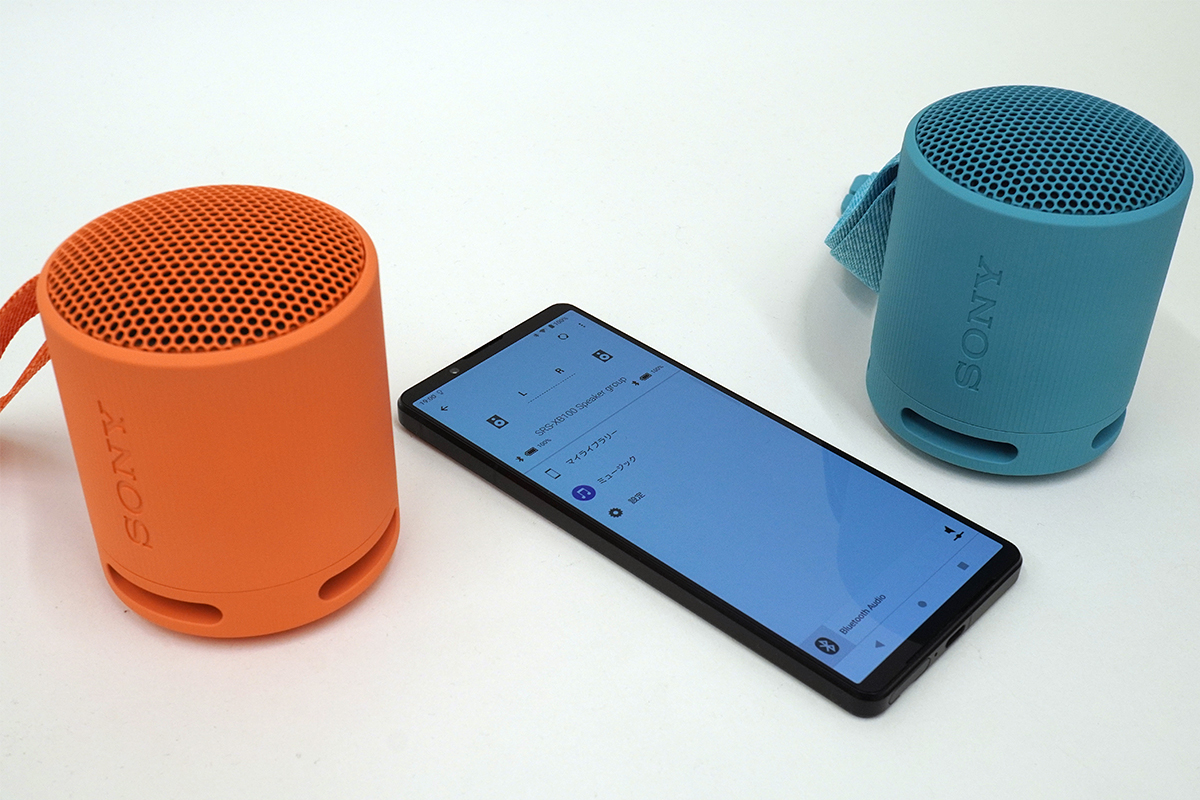 ソニー(SONY) ワイヤレススピーカー SRS-XB100:クリアな と重低音再生