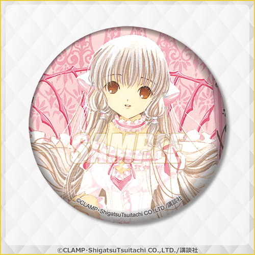 くじ引き堂 CLAMP ちょびっツ くじ【D賞】75mm缶バッジ ちぃ くじ引き