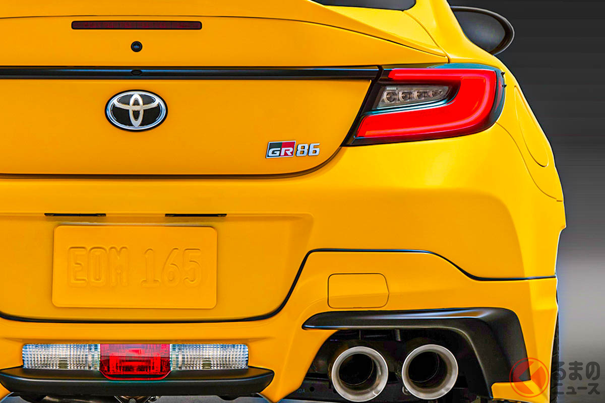 トヨタ新「ハチロク」発表！ 迫力エアロ×斬新「旧型イエロー」が