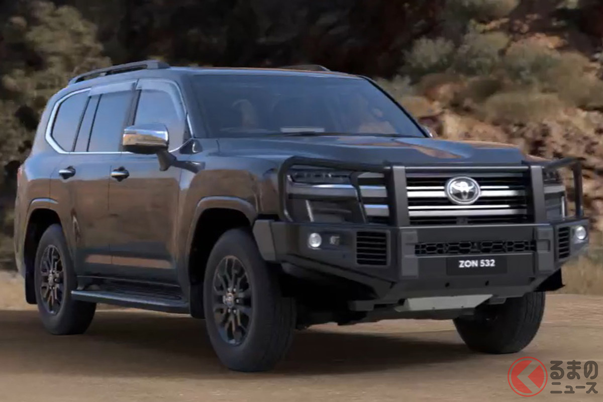 トヨタ新型「ランドクルーザー サハラZX」発売！ ド迫力ブルバーも設定