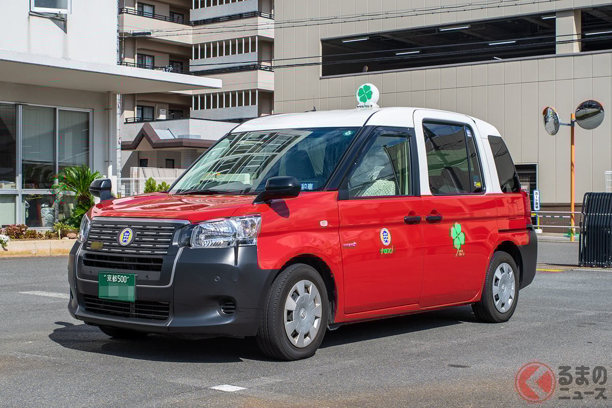 見つけたら幸せになる！ わずか4台の幸運を運ぶタクシー「四つ葉の