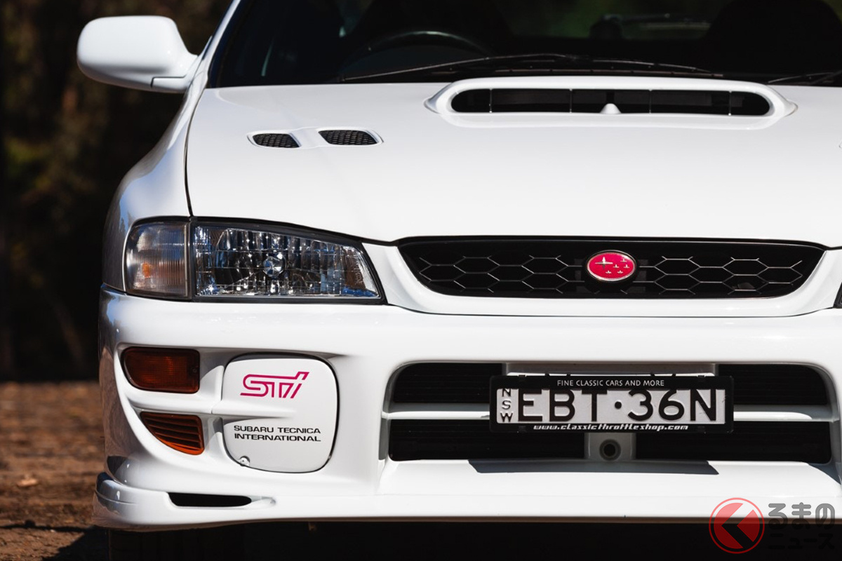 走行10万キロ超のインプレッサが760万円！ オークションに出品された