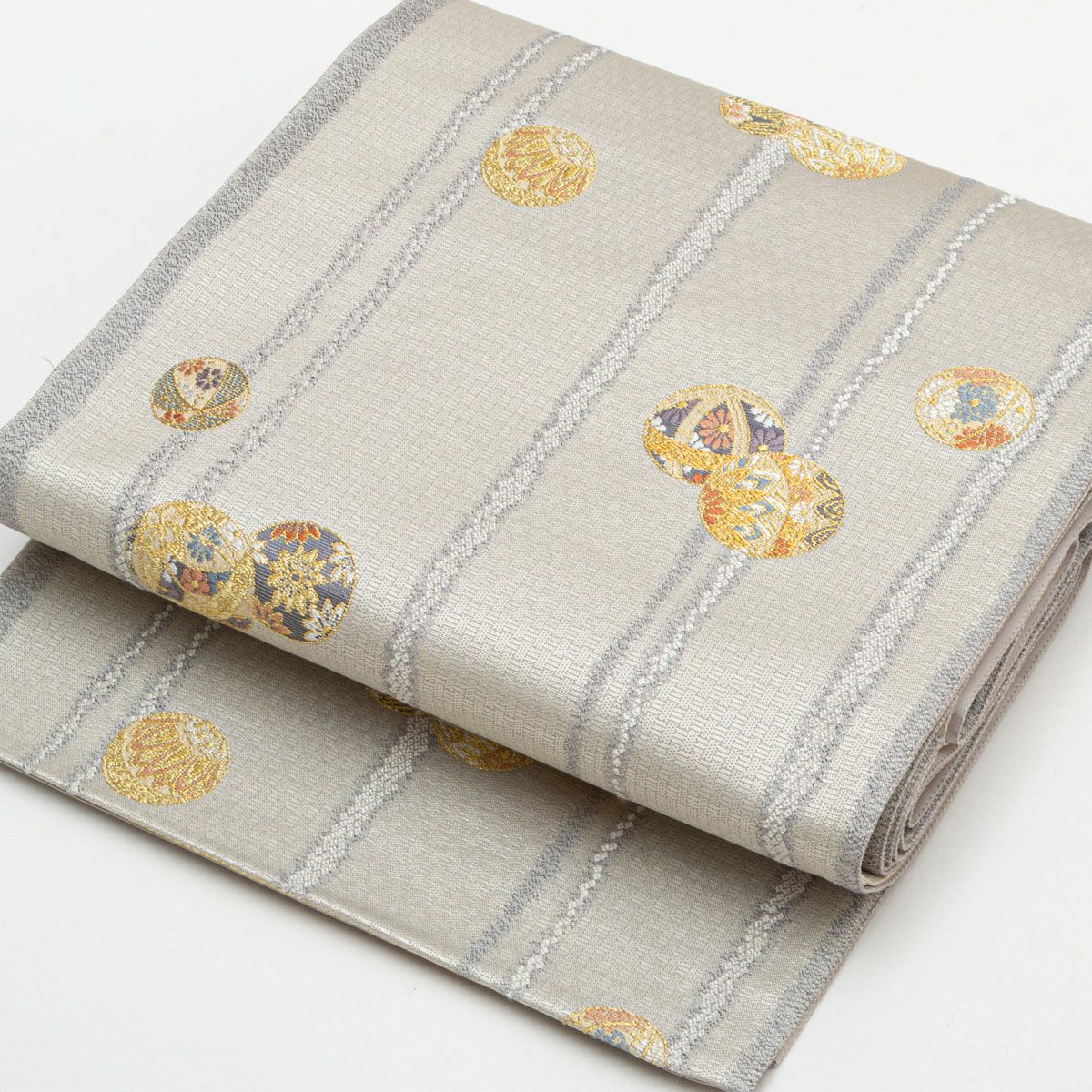 袋帯 | 着物スタイルズショップ 袋帯 和紙織 藍染 変わり流線模様 着物