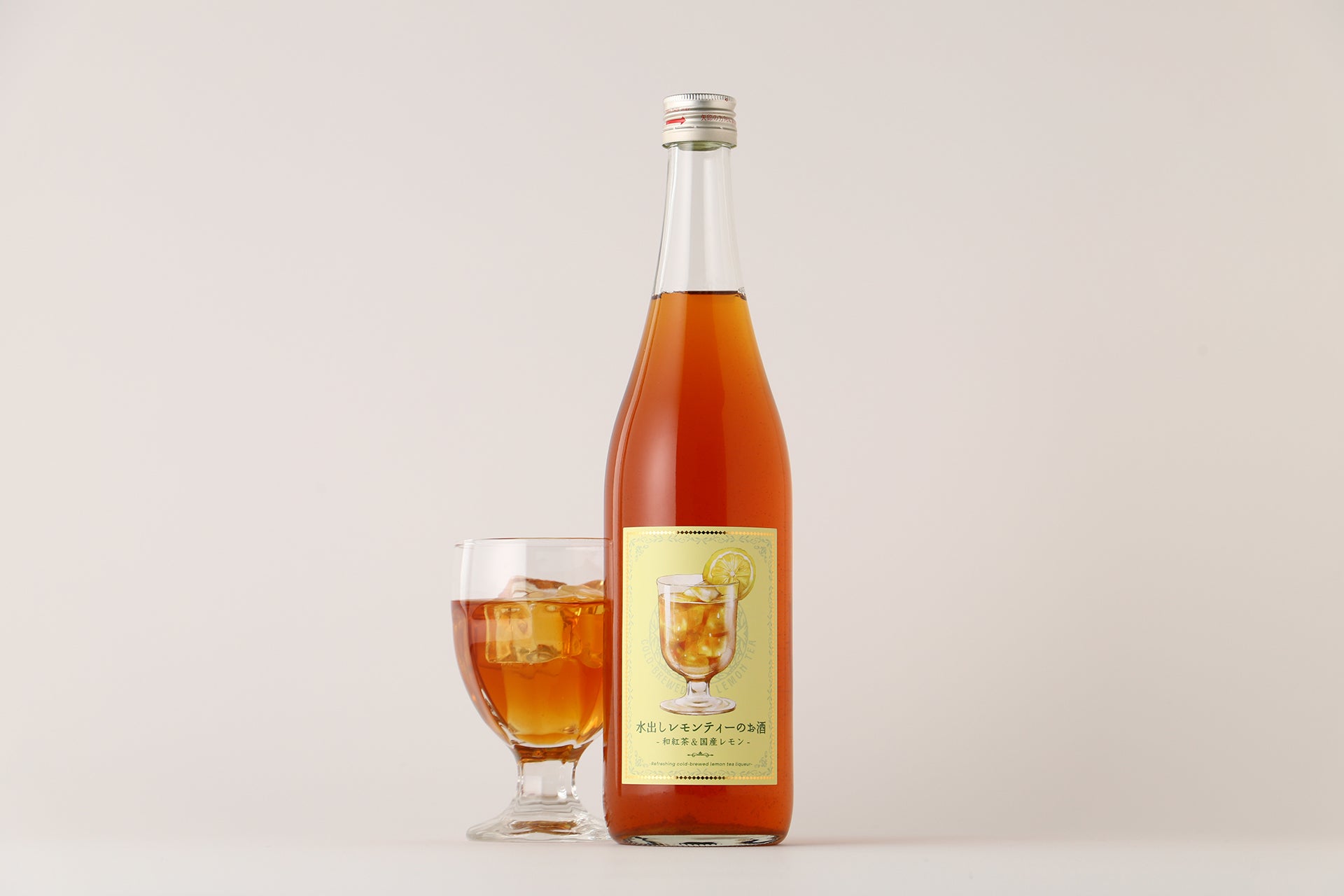 水出しレモンティーのお酒 -和紅茶&国産レモン- | 奈良県のリキュール