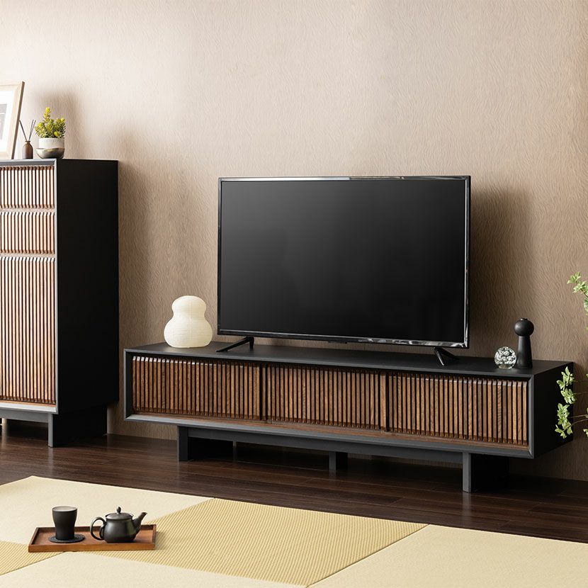 黒のモダンテレビボード 引き出し付き たも様専用｜楽天市場】黒