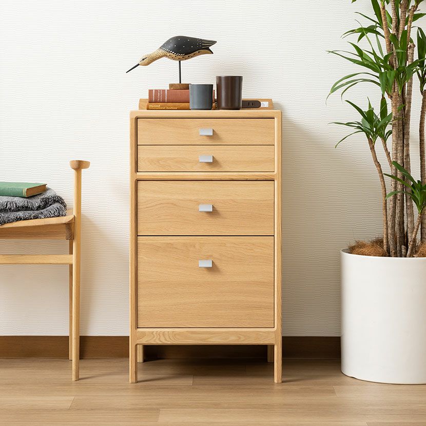 karimoku カリモク 台 FAX台 ガラスキャビネット 【公式通販】