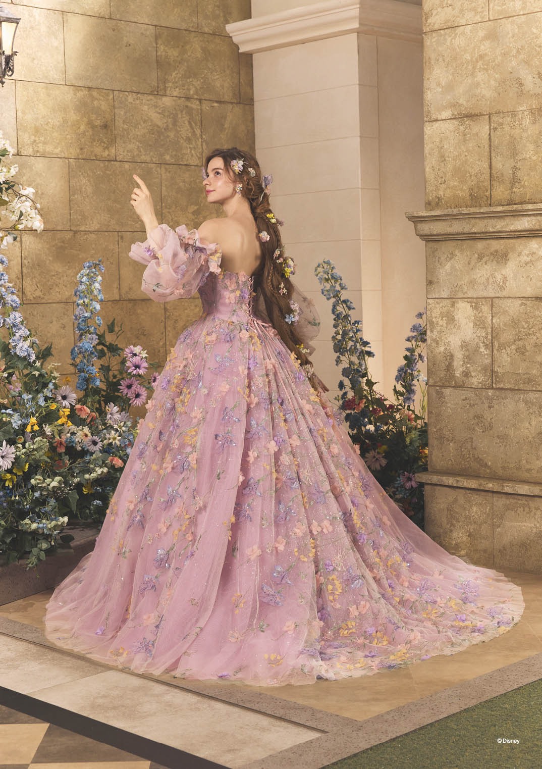 Rapunzel | Disney Wedding Dress 11th Collection