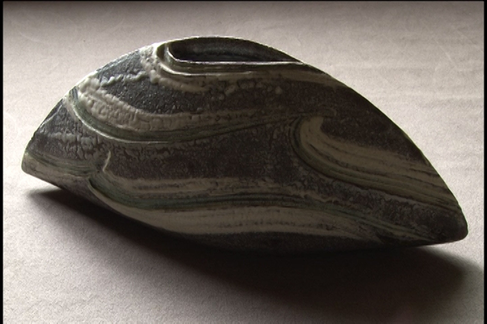 陶芸家・中山穣氏「風花鉢」くれさかの森陶芸工房 くれさかの森-陶芸