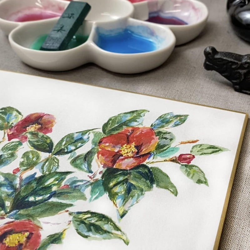 彩墨 深美 緑青 小 (AK8-55)