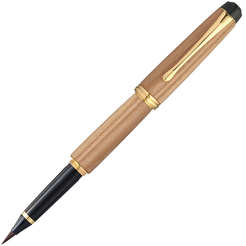 万年毛筆 夢銀河 天然木