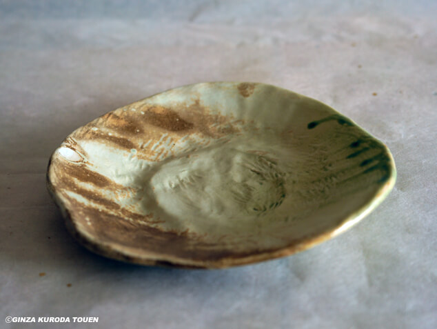 鯉江良二 織部 角皿 鯉江良二 織部 角皿 鯉江良二 織部 角皿 鯉江良二 織部