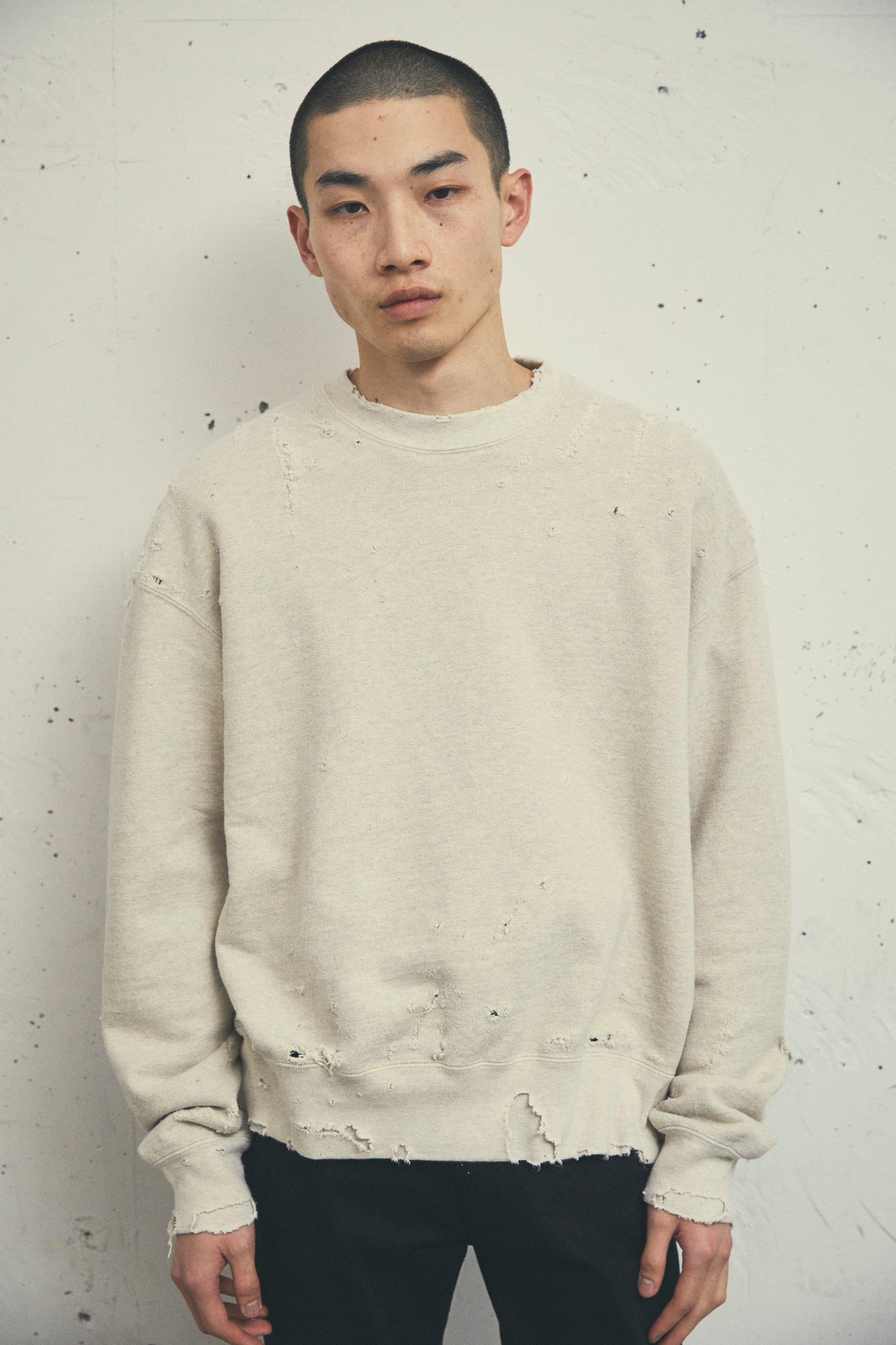 clairo クレイロ Immunity M グレー スウェット clairo クレイロ