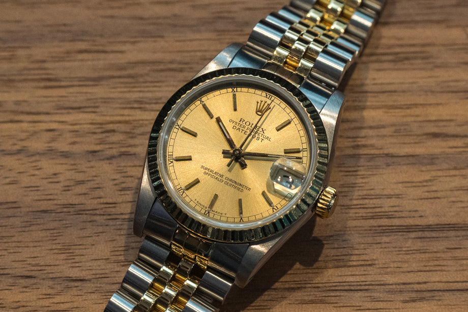 ロレックス ボーイズコンビ 68273用 純正コマ ROLEX DATEJUST 68273 4
