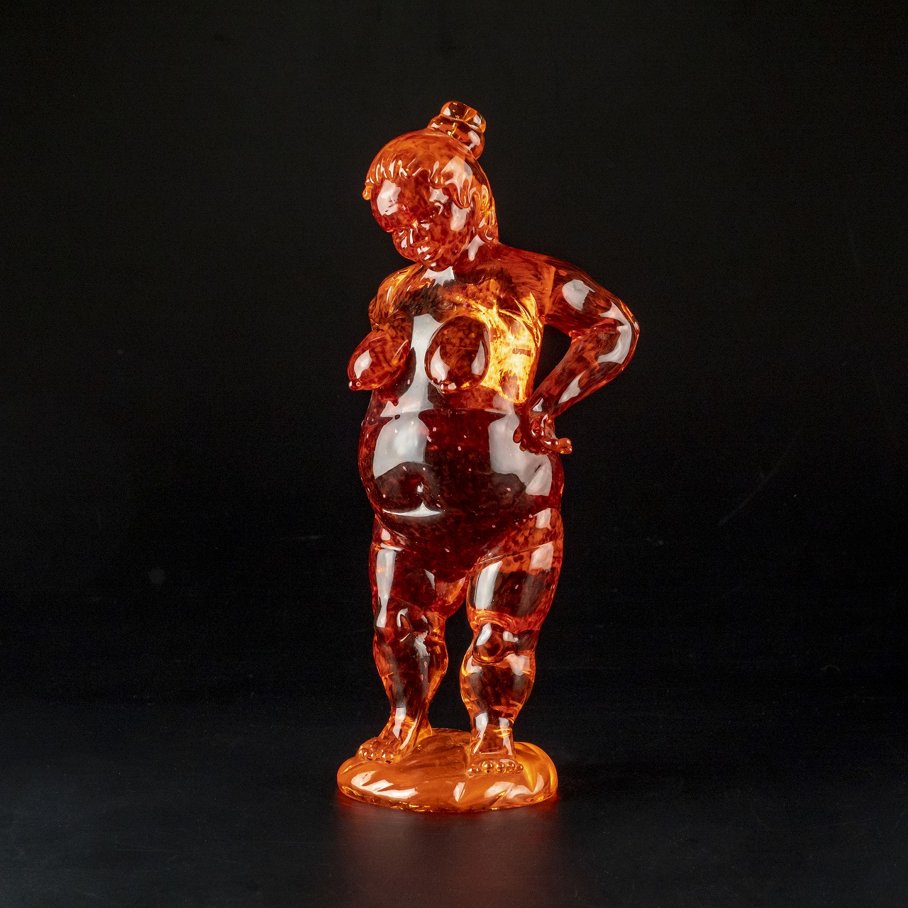 MURANO Pino Signoretto ピノ・シ二ョレット 特大 裸婦像 MURANO Pino