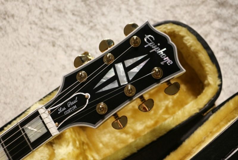 マ*ル様 最終値下Epiphone by Gibson カスタムレスポール ヘビ マ*ル様