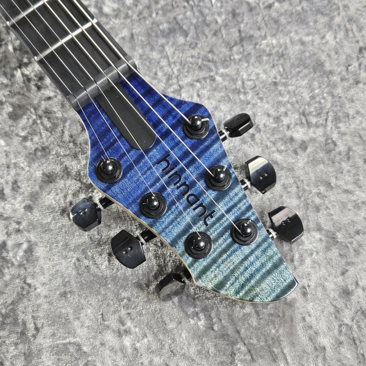 エレキギター グリーン フレイムメイプル シマログ】-長野県- 松本