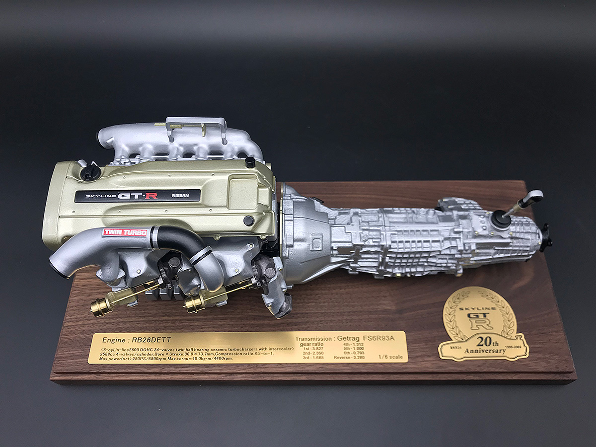 日下エンジニアリング Modeling事業部 1:6 エンジンモデル