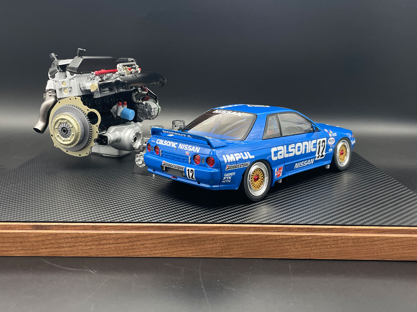 カルソニックスカイラインJTC西日本サーキット1990ウィナー 1/18