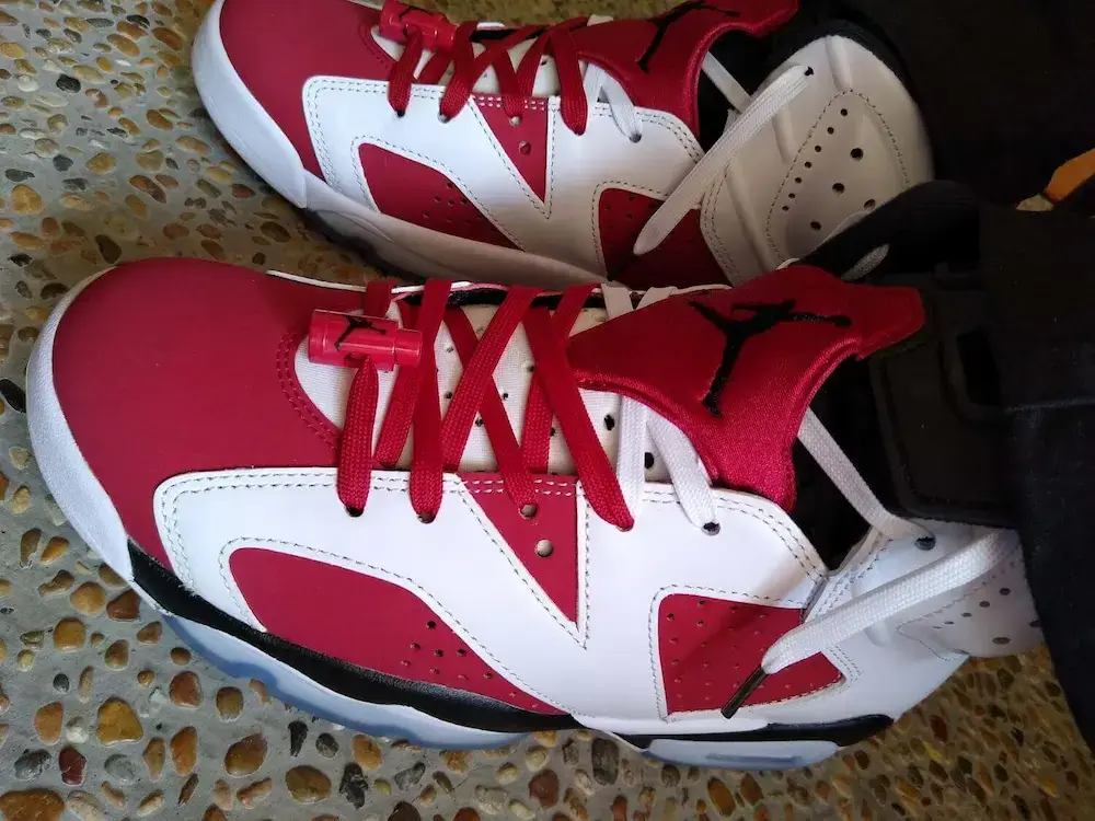 NIKE AIR JORDAN 6 CARMAINE - お客様Gallery - 靴ひも.com 本店